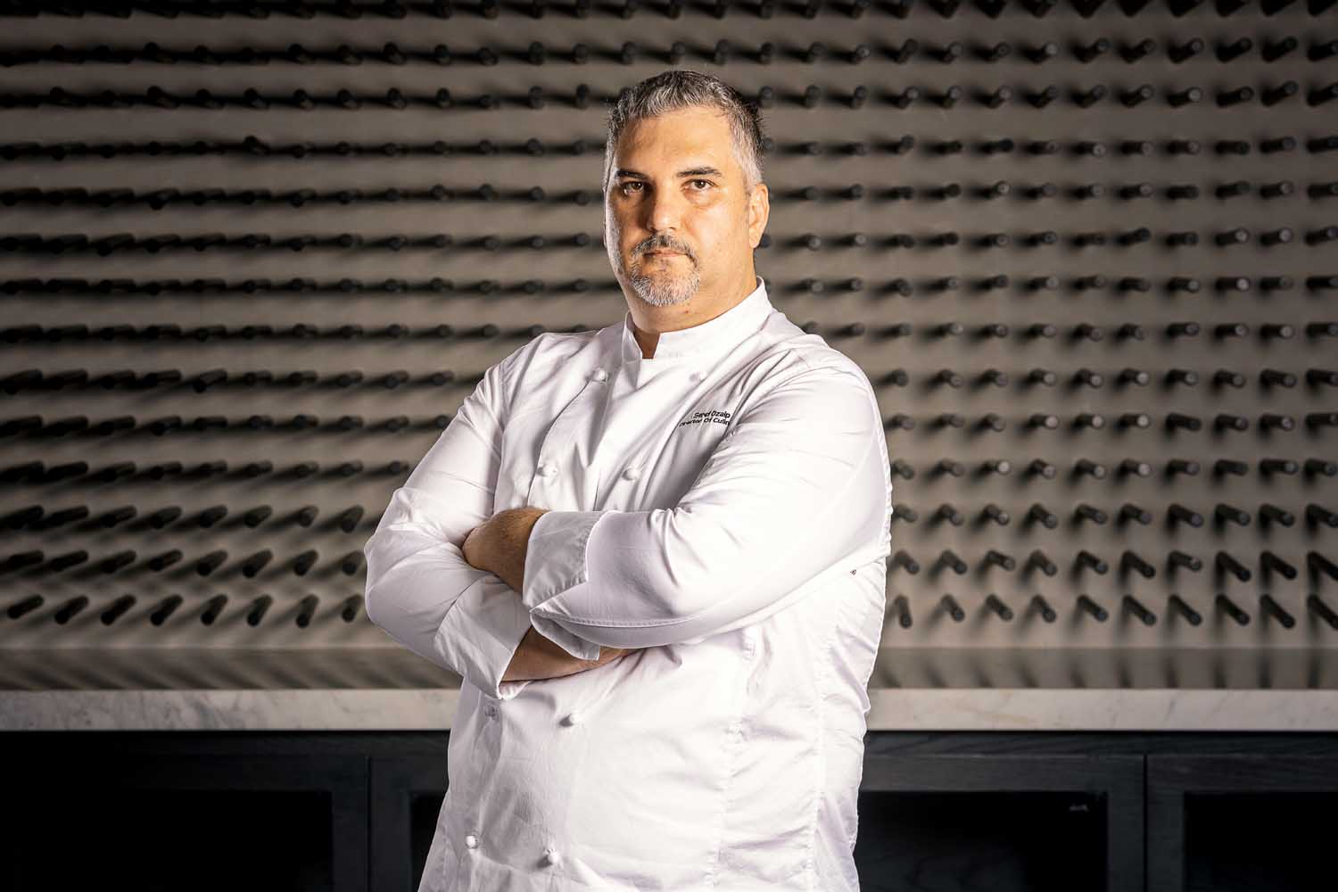 Alma Resort chef portrait by HALO