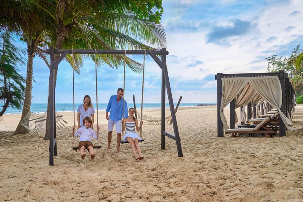 Family time by the beach at Anantara Mui Ne
