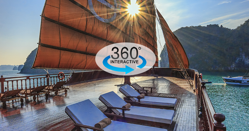 Emperor Cruises Halong Bay — HALO 360 virtual tour